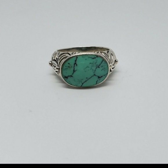 Turquoise & Sterling Ring - Picture 10 of 10